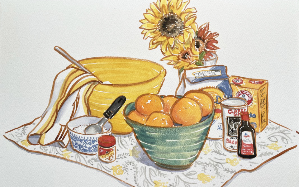 Lori Mitchell - Baking still life