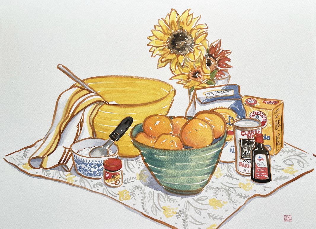 Lori Mitchell - Baking still life